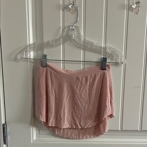 Light pink ballet skirt